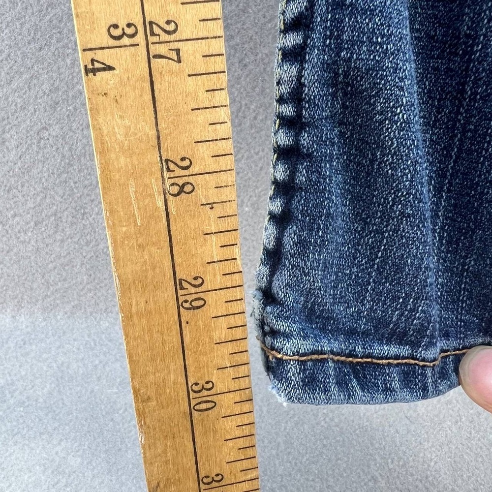 Silver Jean Co. Women's Suki Flare Jeans Size 32x32  Blue Embroidered Pockets - Picture 5 of 15